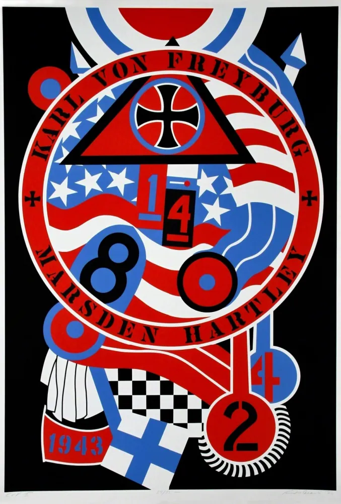 Sérigraphie Indiana - The Hartley Elegies - KvF2