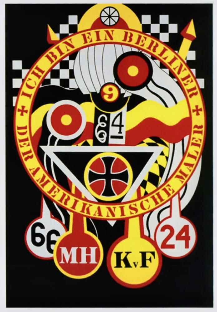 Sérigraphie Indiana - The Hartley Elegies - The Berlin Series KvF 3