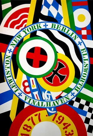 Sérigraphie Indiana - The Hartley Elegies - The Berlin Series KvF 4