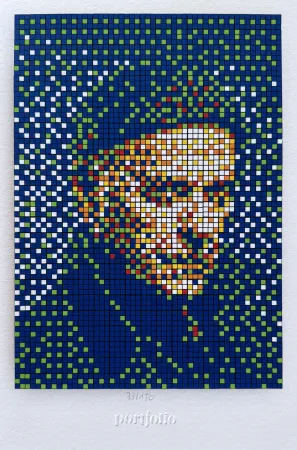 Estampe Numérique Invader - Enki Bilal x Portfolio, 2024