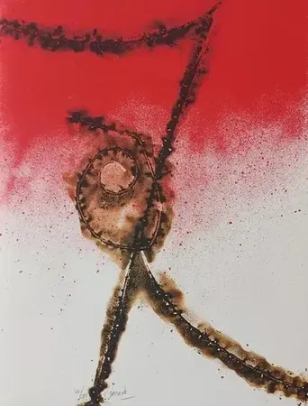 Lithographie Jaccard - SANS TITRE 
