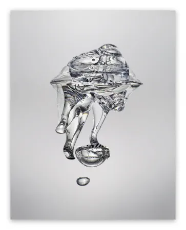 Photographie Janiak - Gravity - Liquid 02 (Large)
