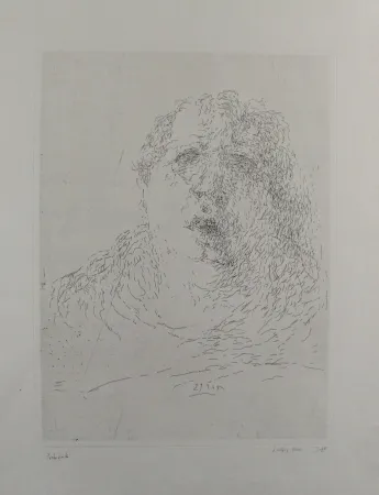 Gravure Janssen - Selbst am 29.3.1965