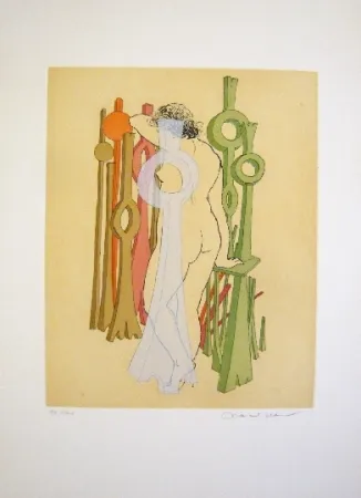 Eau-Forte Et Aquatinte Jean - Composition