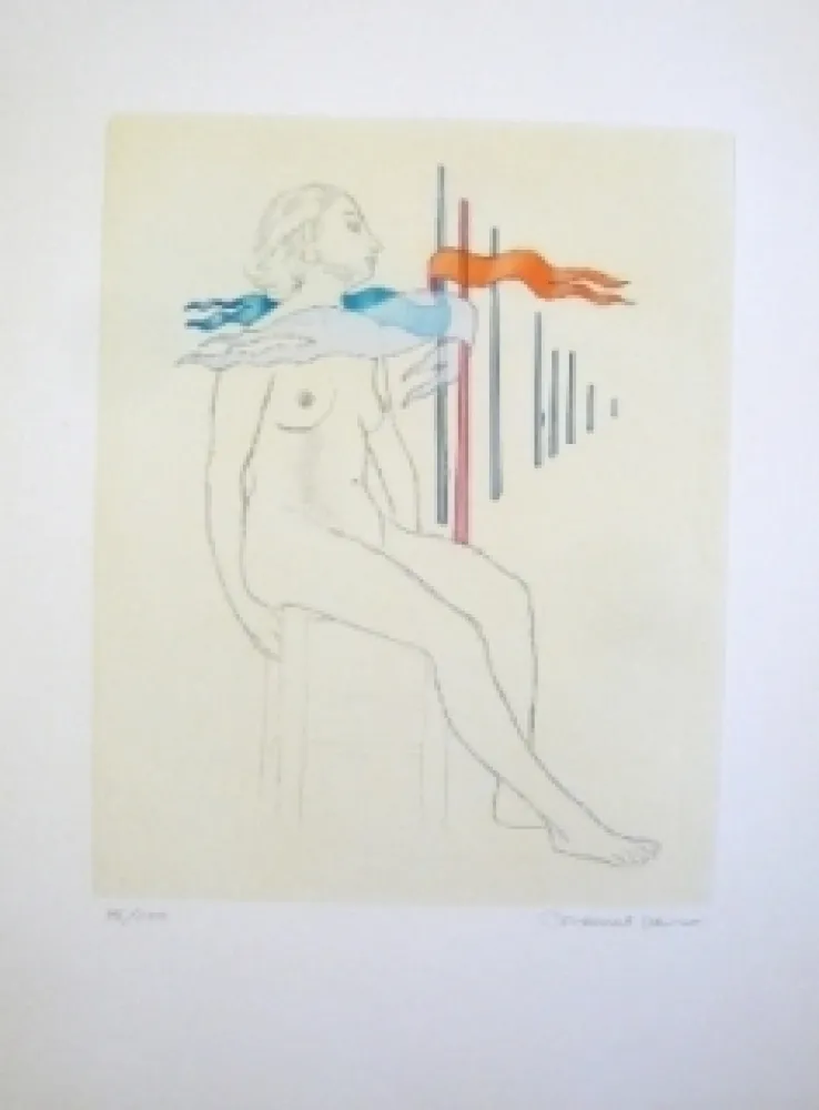 Eau-Forte Et Aquatinte Jean - Composition