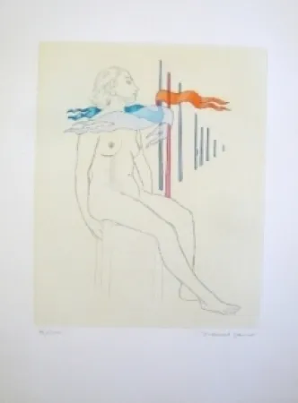 Eau-Forte Et Aquatinte Jean - Composition