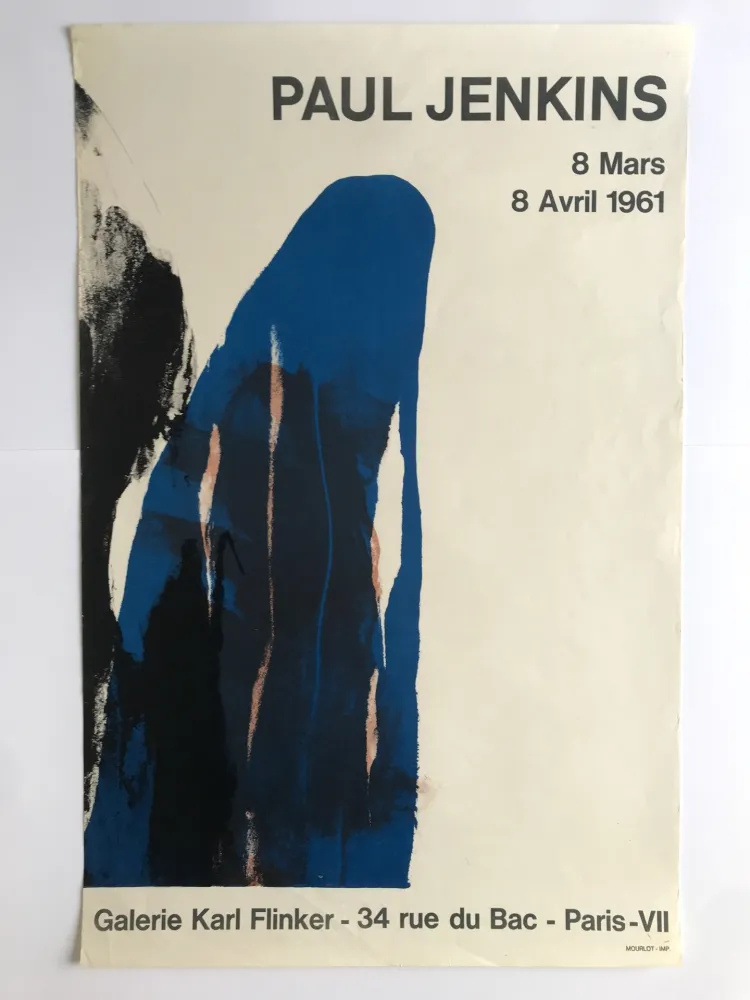 Affiche Jenkins -  Galerie Karl Flinker