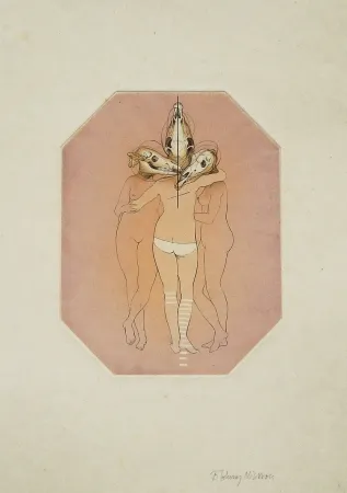 Eau-Forte Et Aquatinte Johnny Nilsson - Titre inconnu