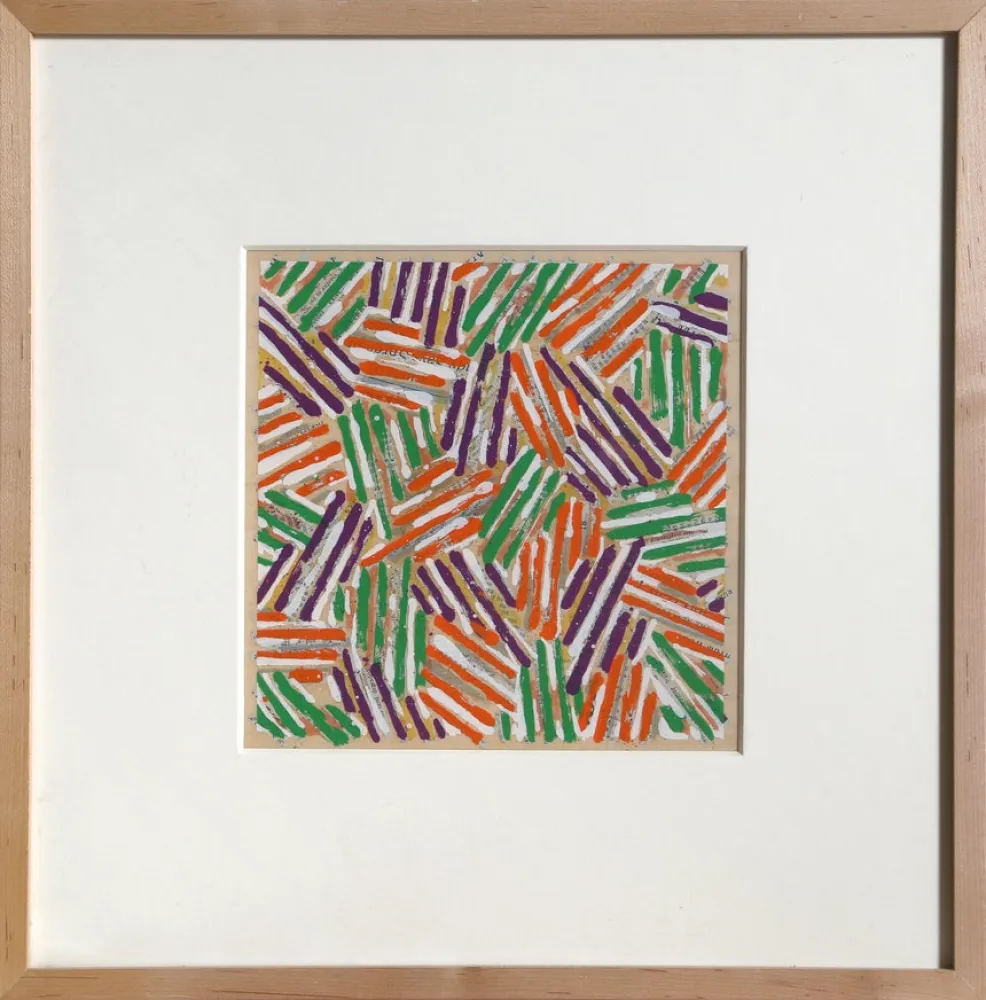 Sérigraphie Johns - Crosshatch