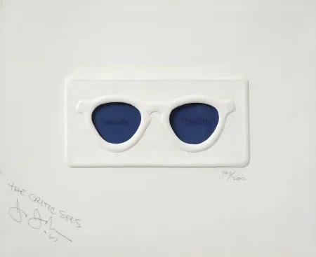 Sérigraphie Johns - The Critic Sees