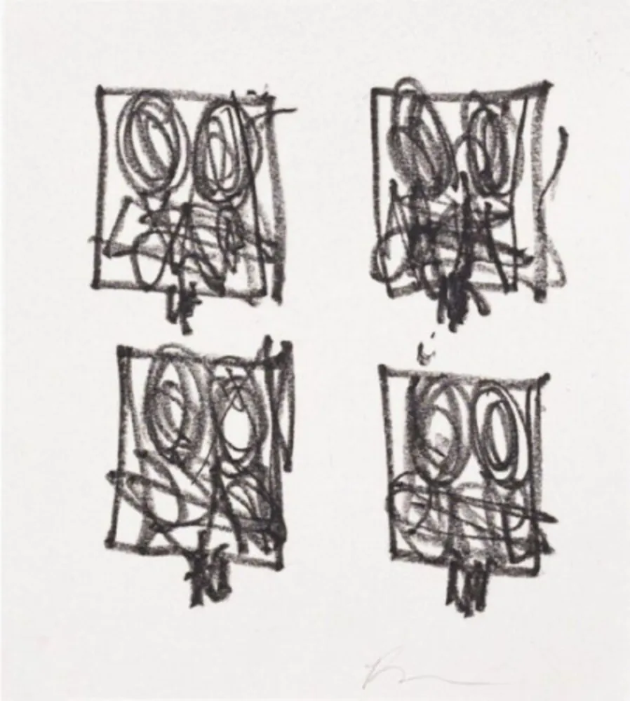 Gravure Johnson - Untitled (Anxious Man)