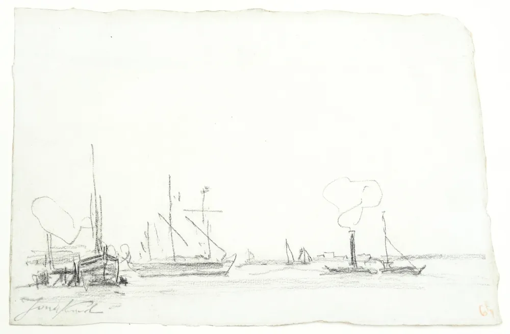 Aucune Technique Jongkind - Bateau