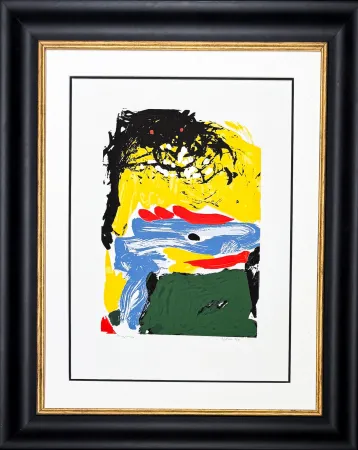 Sérigraphie Jorn - Asger Jorn (1914–1973) - Color Serigraph on paper - 1970