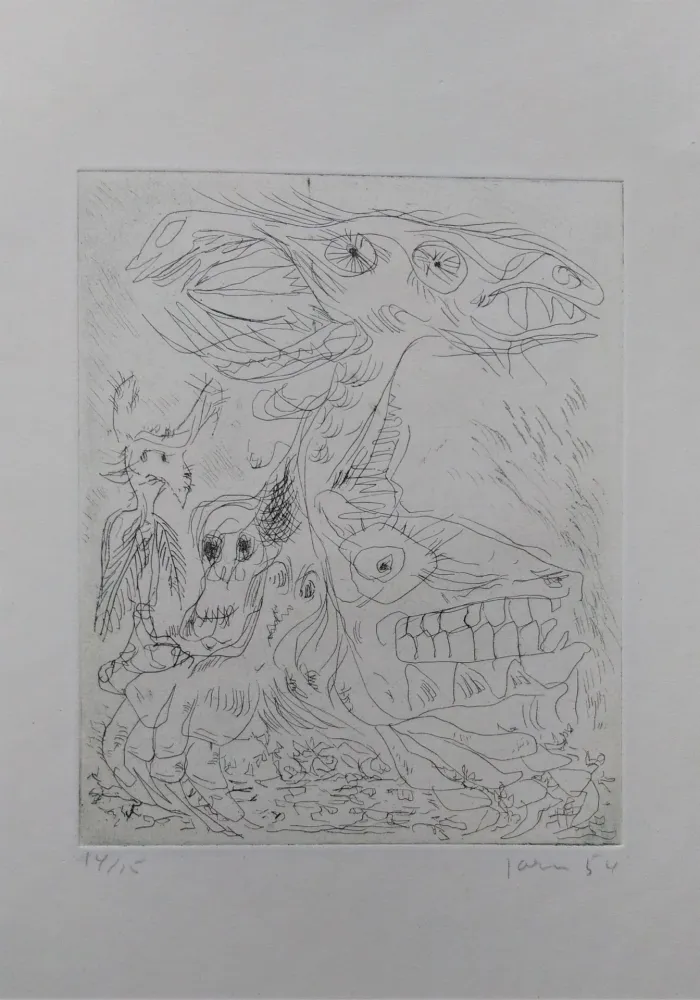 Pointe-Sèche Jorn - Le Droit de L´Aigle