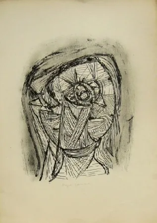 Lithographie Jorn - Sans titre 