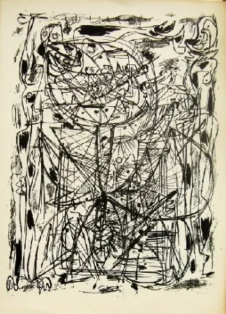 Lithographie Jorn - Sans titre 