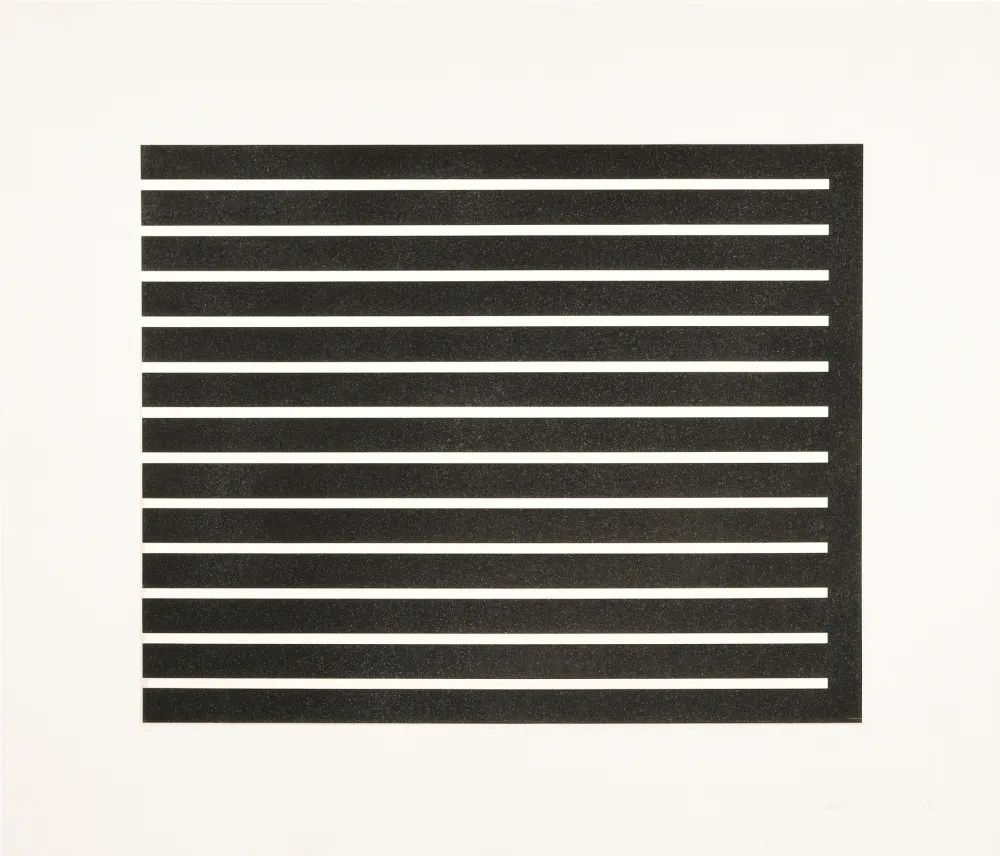 Aquatinte Judd - Untitled, 1980