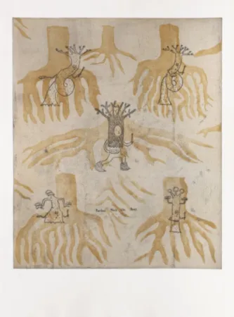 Gravure Kaga - Painters think like trees