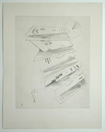 Gravure Kandinsky - Cahiers d'Art