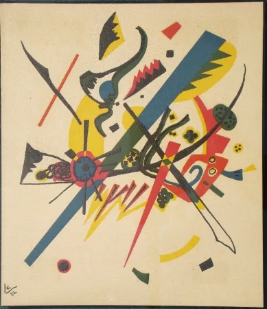 Lithographie Kandinsky - Kleine Welten I