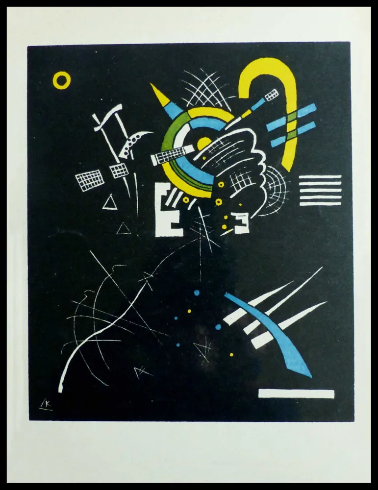 Lithographie Kandinsky - PETITS MONDES