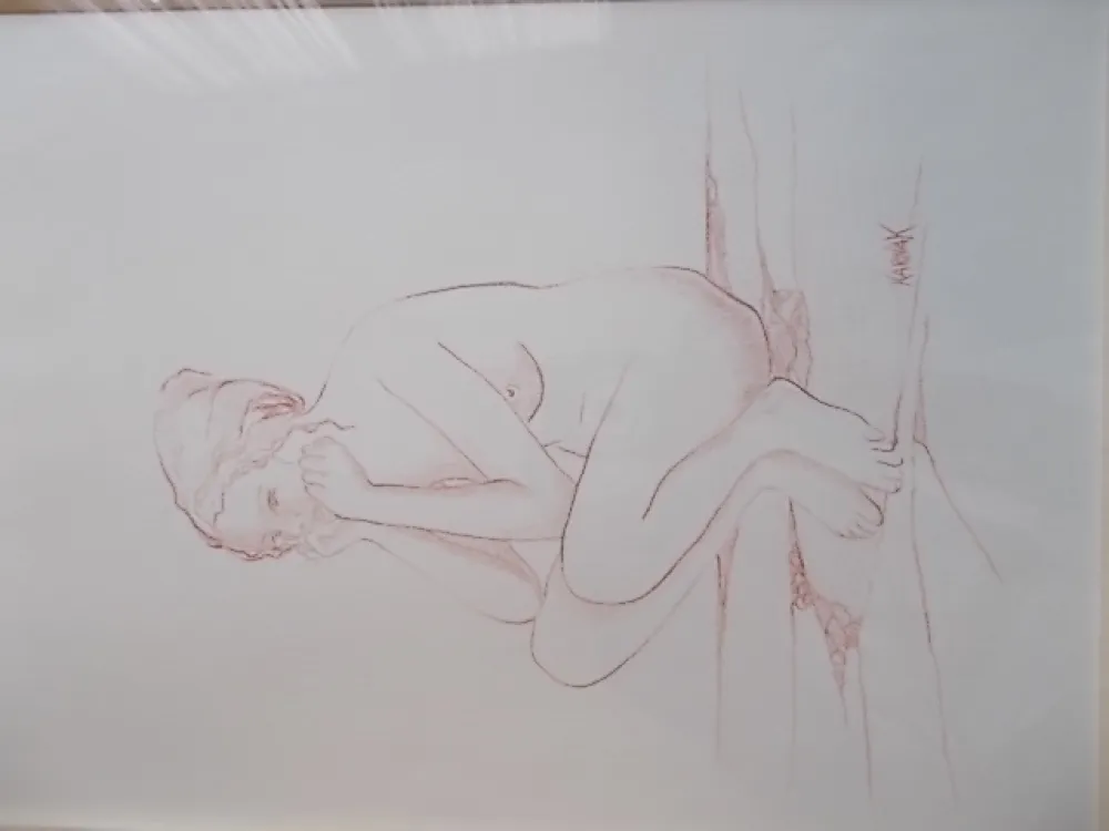 Aucune Technique Karnac - Nue assie