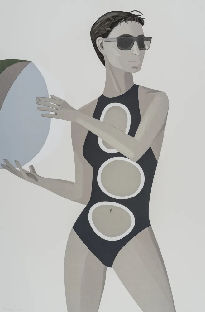 Sérigraphie Katz - Chance (Anne)