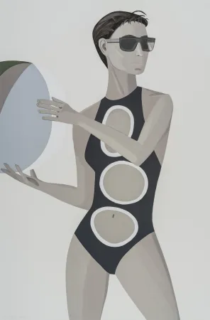 Sérigraphie Katz - Chance (Anne)