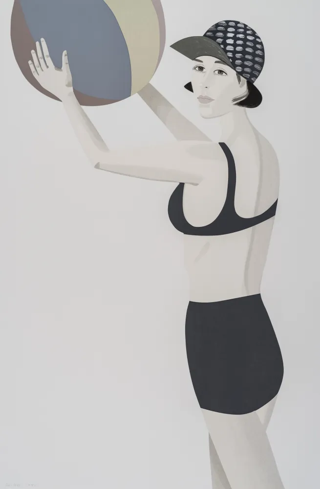 Sérigraphie Katz - Chance (Vivien)