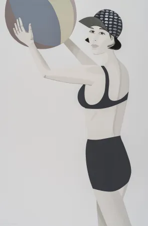 Sérigraphie Katz - Chance (Vivien)