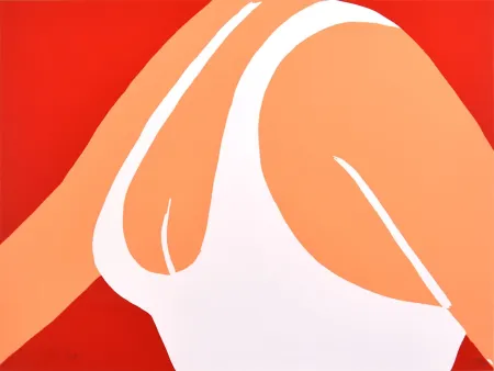 Sérigraphie Katz - Coca-Cola Girl II, 2021