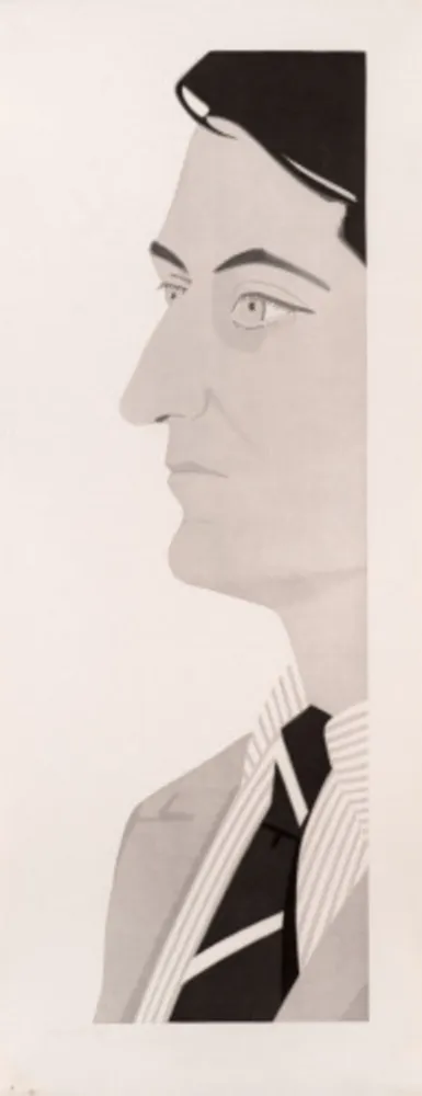 Aquatinte Katz - John Ashbery
