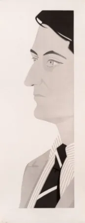 Aquatinte Katz - John Ashbery