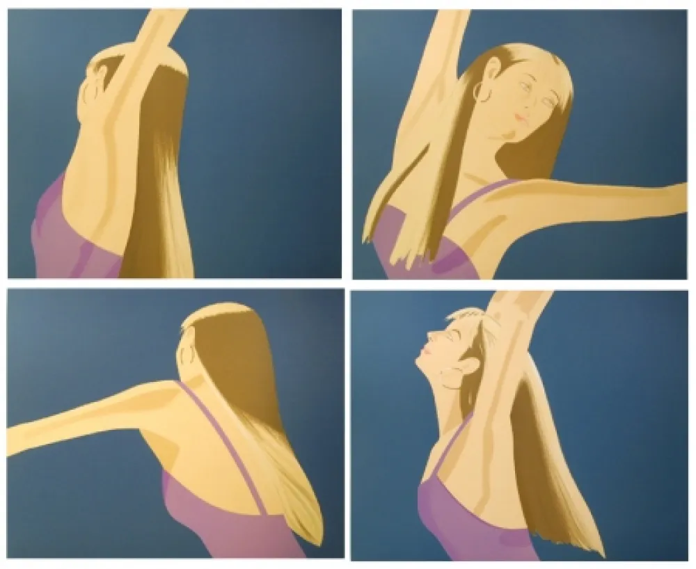 Lithographie Katz - Night: William Dunas Dance (Pamela) Suite of 4