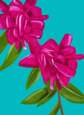 Aucune Technique Katz - Peonies