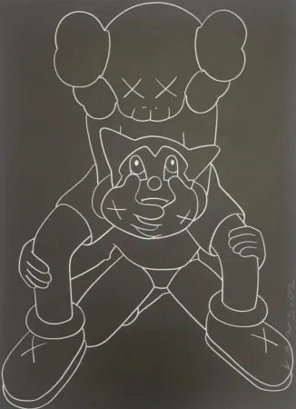 Sérigraphie Kaws - Companion vs Astroboy