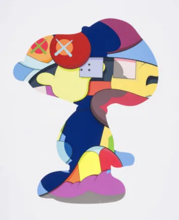 Sérigraphie Kaws - No One's Home
