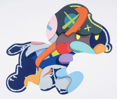 Sérigraphie Kaws - Stay Steady