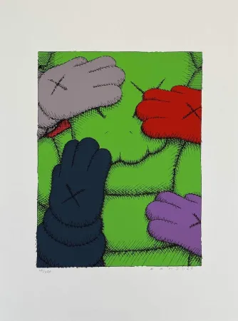 Sérigraphie Kaws - Urge (1)