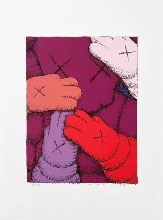 Sérigraphie Kaws - Urge (2)