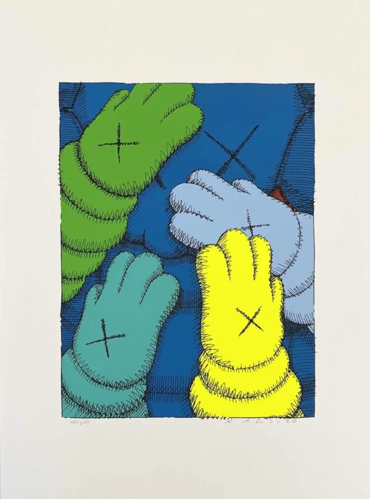 Sérigraphie Kaws - Urge (3)
