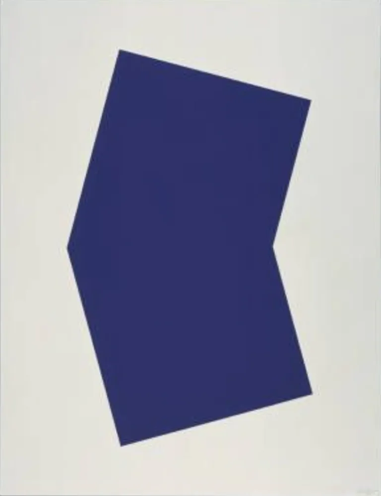 Lithographie Kelly - Blue