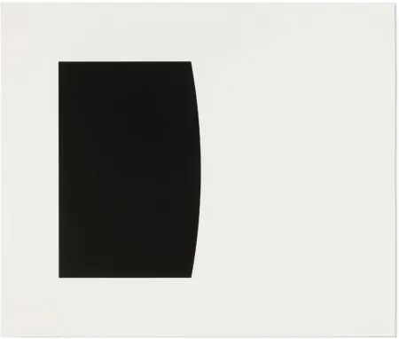 Lithographie Kelly - Canigou - from the Third Curve series