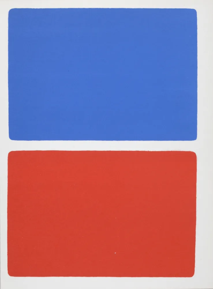 Lithographie Kelly - Composition, 1966