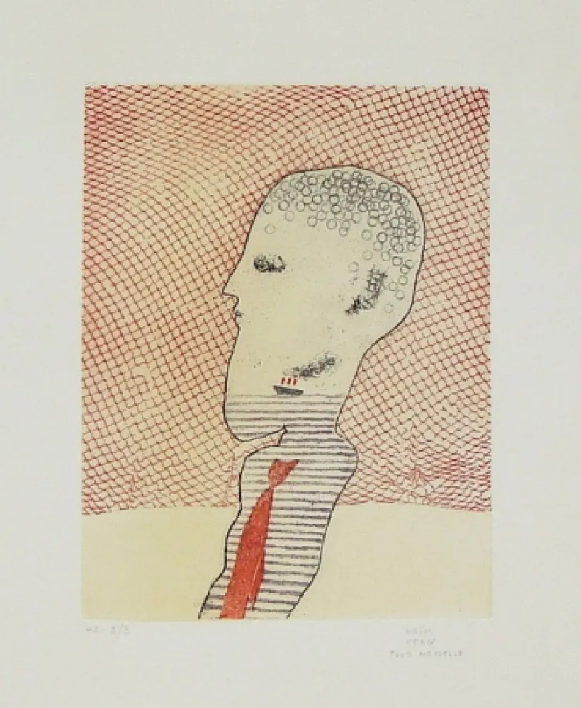 Eau-Forte Et Aquatinte Kern - J'ai bu la mer