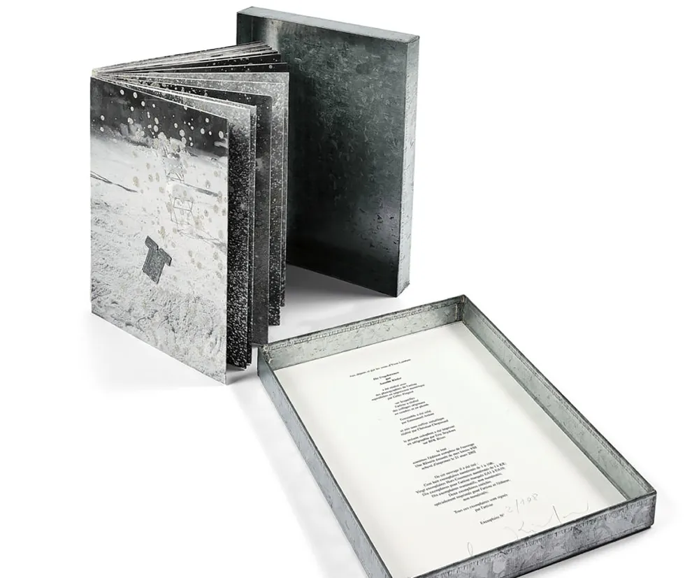 Livre Illustré Kiefer - DIE UNGEBORENEN. Les non-nés. (Paris, Yvon Lambert 2002)