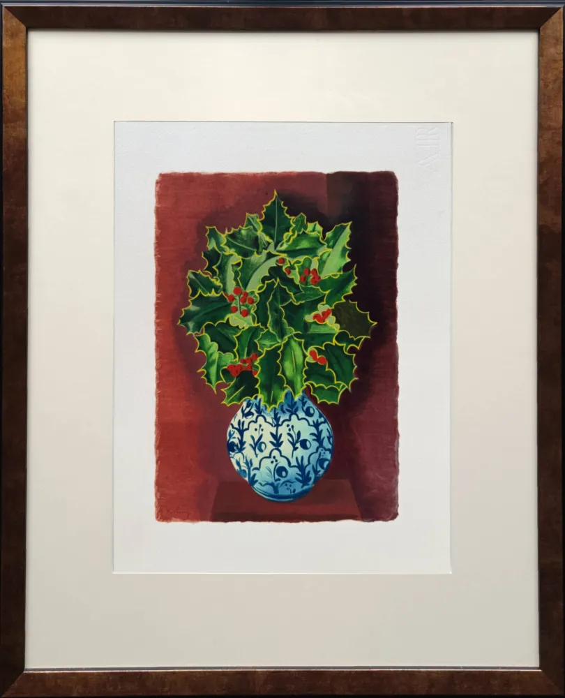 Lithographie Kisling - Feuillage sacré (Sacred Foliage)