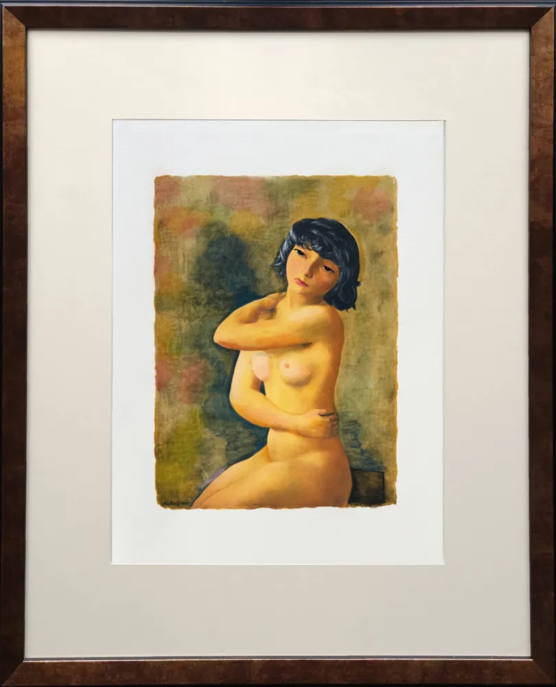 Lithographie Kisling - Gitane surprise (Gitane Surprise)