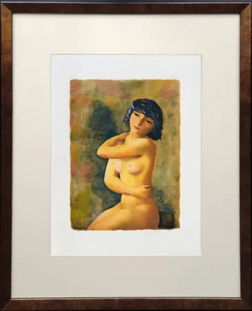 Lithographie Kisling - Gitane surprise (Gitane Surprise)