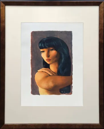 Lithographie Kisling - La nouvelle Esméralda (The New Esmeralda)